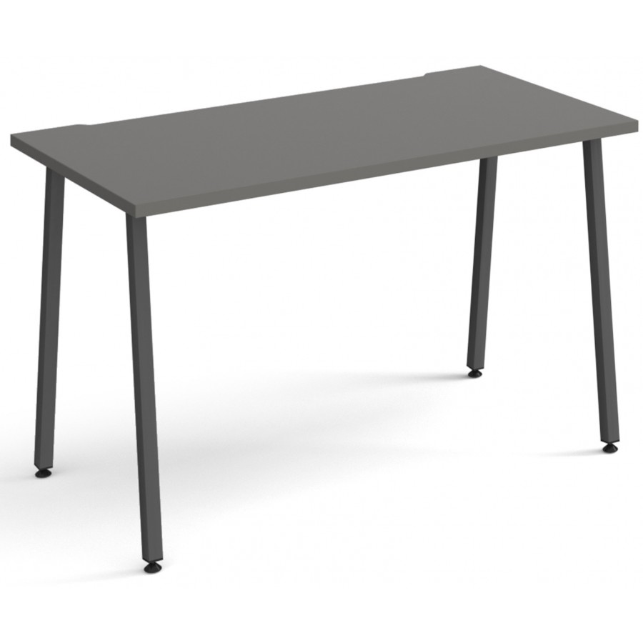 Sparta Straight Desk with A-frame Legs